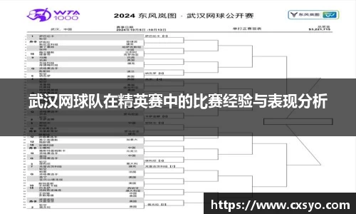 武汉网球队在精英赛中的比赛经验与表现分析
